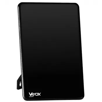 VAYOX VA0091 unutarnja DVB-T/T2 antena s pojačalom, crna