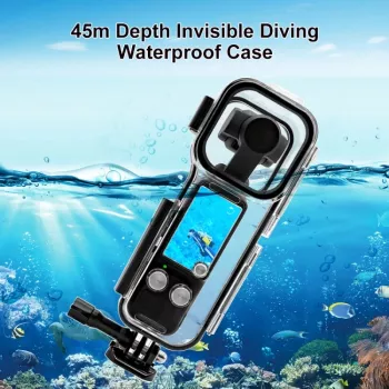 PULUZ podvodno kućište za DJI Osmo Pocket 3, vodonepropusno do 45m, PU967T