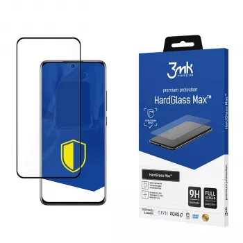 3MK HardGlass Max zaštitna folija za zaslon za Xiaomi 12 5G - crna