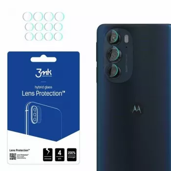 3MK zaštitna folija za zaslon za Motorola Edge 30 - otporna na udarce, otporna na ogrebotine, prozirna - 4 paketa