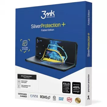 3MK SilverProtection+ antimikrobna zaštita za zaslon za Motorola Razr 40 Ultra / Razr+