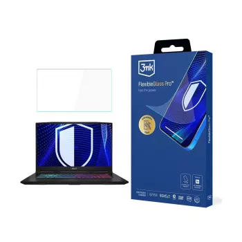 3MK PROTECTION FlexibleGlass Pro zaštitna folija za zaslon za MSI Katana 17,3 inch prijenosno računalo (do 19) - 0,3 mm hibridno staklo, tvrdoća 7H, protiv otisaka prstiju, bez mjehurića