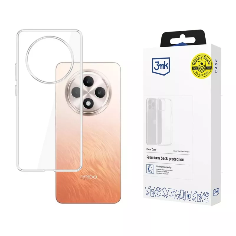 3MK Clear Case za OPPO Reno 12