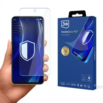 3MK PROTECTION FlexibleGlass Pro Hybrid staklena zaštitna folija za zaslon za Tecno Spark Go 1 / Go 1s / Pop 9