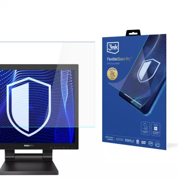 3MK PROTECTION FlexibleGlass Pro zaštitna folija za zaslon za Philips 172B9TL monitor (17 inch, 5:4, hibridno staklo, tvrdoća 7H, 0,3 mm, prozirna)