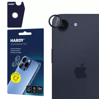 3MK PROTECTION HARDY Lens Protection Pro zaštita leće za Apple iPhone 16E/17E, crna