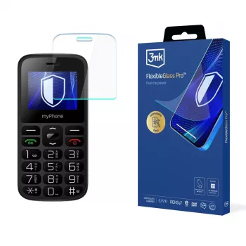 MyPhone Halo A - 3mk FlexibleGlass Pro hibridno staklo za zaštitu zaslona (prozirno)