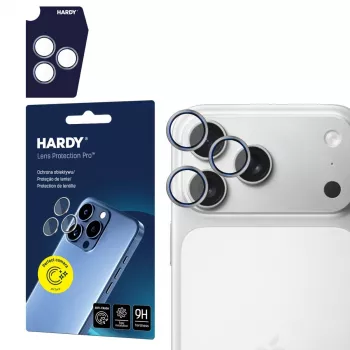 3MK HARDY zaštita leće za Apple iPhone 17 Pro / 17 Pro Max - Titanium Gray