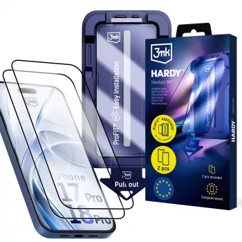 3MK PROTECTION Apple iPhone 17 Pro - 3mk Hardy Hardura 9H zaštitna folija za zaslon