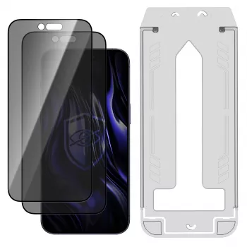 3MK PROTECTION Apple iPhone Air - 3mk Hardy Privzone 9H kaljeno staklo zaštita zaslona za privatnost