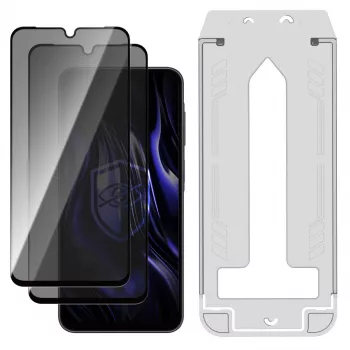 3MK PROTECTION Samsung Galaxy A26 5G - 3mk Hardy Privzone 9H kaljeno staklo zaštita zaslona za privatnost