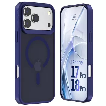 3MK PROTECTION Apple iPhone 17 Pro Max Hardy Hazy MagCase plava