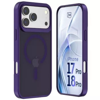 3MK PROTECTION Apple iPhone 17 Pro - 3mk Hardy Hazy MagCase ljubičasta
