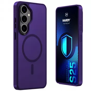 3MK PROTECTION Samsung Galaxy S25 - 3mk Hardy Hazy MagCase ljubičasta