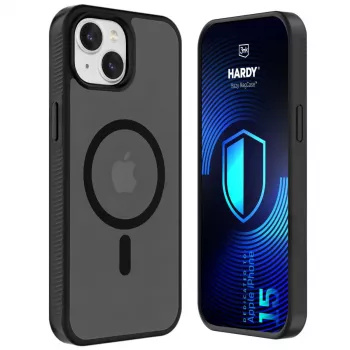3MK PROTECTION Apple iPhone 15 - 3mk Hardy Hazy MagCase crna