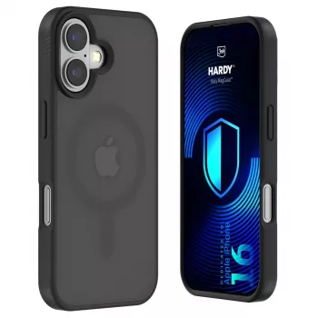 3MK PROTECTION Apple iPhone 16 - 3mk Hardy Hazy MagCase crna
