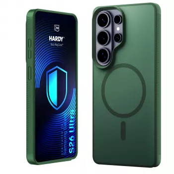 3MK PROTECTION Samsung Galaxy S26 Ultra - 3mk Hardy Hazy MagCase zelena