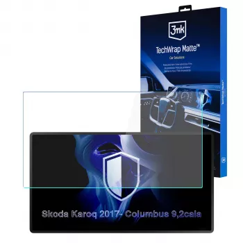 3MK PROTECTION TechWrap mat zaštitna folija za središnji zaslon za Skoda Karoq Columbus 2017-