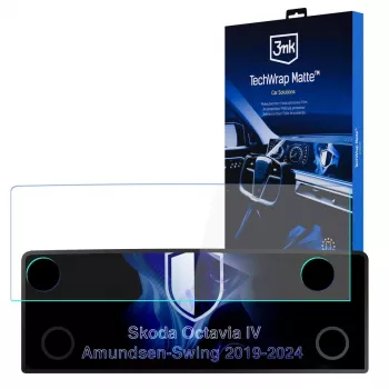 3MK PROTECTION TechWrap mat zaštitna folija za središnji zaslon za Skoda Octavia IV Amundsen-Swing 2019-24