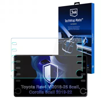 3MK PROTECTION TechWrap mat zaštitna folija za središnji zaslon za Toyota RAV4 V 2018-