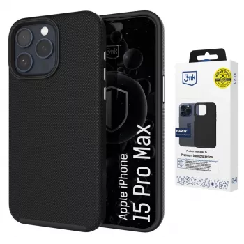 3MK PROTECTION Apple iPhone 15 Pro Max Hardy Shockproof MagCase - prozirna