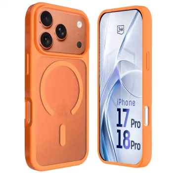 3MK PROTECTION Apple iPhone 17 Pro - 3mk Hardy Hazy MagCase narančasta