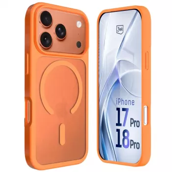 3MK PROTECTION Apple iPhone 17 Pro - 3mk Hardy Hazy MagCase narančasta