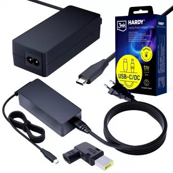 3MK PROTECTION 3mk HARDY® napajanje za prijenosno računalo 65W za Lenovo 20V USB-C/DC 11 x 4,5 Slim