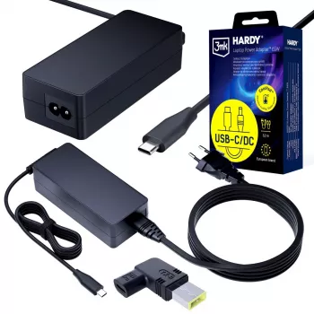 3MK PROTECTION 3mk HARDY® napajanje za prijenosno računalo 65W za Lenovo 20V USB-C/DC 11 x 4,5 Slim