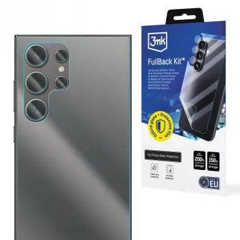 3MK PROTECTION FullBack set za Samsung Galaxy S24 Ultra - zaštitna folija za stražnju stranu, bočne strane i kameru