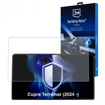 3MK PROTECTION Cupra Terramar (2024 -) - 3mk TechWrap mat zaštitna folija za središnji zaslon