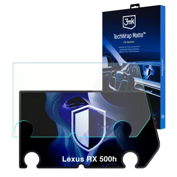 3MK PROTECTION Lexus RX 500h (2022-2026) 3mk TechWrap mat zaštitna folija za središnji zaslon