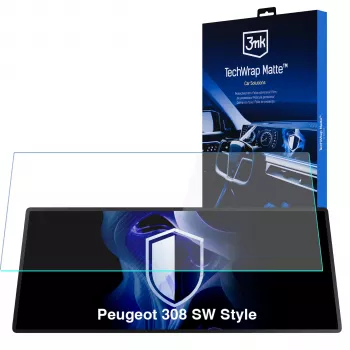 3MK PROTECTION Peugeot 308 SW Style - 3mk TechWrap mat zaštitna folija za središnji zaslon