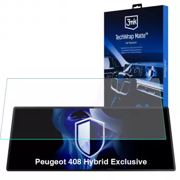3MK PROTECTION Peugeot 408 Hybrid Exclusive - 3mk TechWrap mat zaštitna folija za središnji zaslon