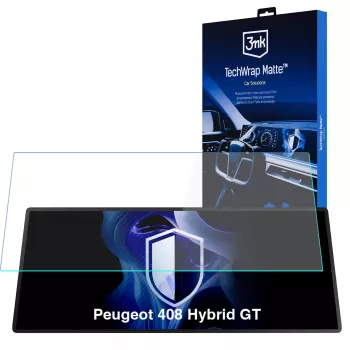 3MK PROTECTION Peugeot 408 Hybrid GT - 3mk TechWrap mat zaštita za središnji zaslon