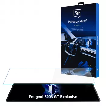 3MK PROTECTION Peugeot 5008 GT Exclusive - 3mk TechWrap mat zaštitna folija za središnji zaslon
