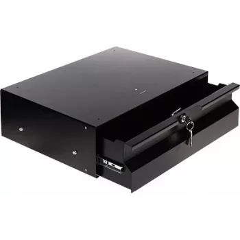 Stalflex RD19-3U-320B 19 inch ladica za poslužiteljsko kućište 3U, 320 mm korisne dubine, crna