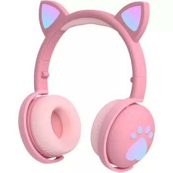 MOZOS KID DOG bežične dječje slušalice roza