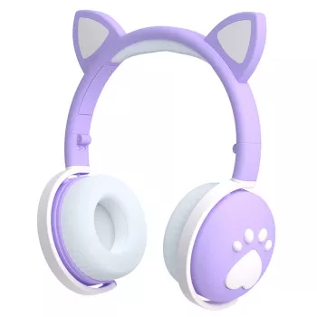 MOZOS KID DOG Wireless Headphones for Children Violet