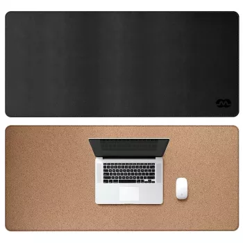 MOZOS LDP1260 premium podloga za radni stol od kože 1200x600 mm, crna