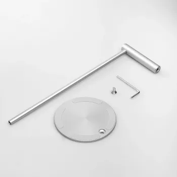 MOZOS HS-ALU stalak za slušalice od aluminijske legure za over-ear slušalice, crni