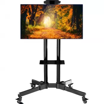 MOZOS 1500 mobilni TV stalak za televizore i monitore 32 inch-70 inch, crni