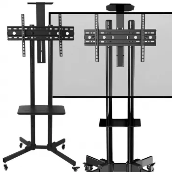MOZOS 1500 mobilni TV stalak za televizore i monitore 32 inch-70 inch, crni