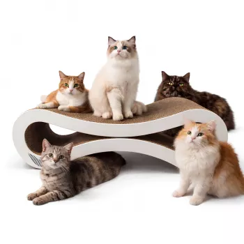 MOZOS KITTY-SPIKE grebalica i ležaljka za mačke, karton, velika, 86 cm XXL