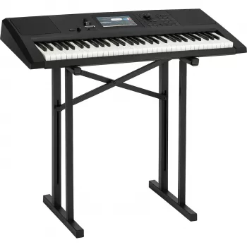 MOZOS KSX5 X-Type Keyboard Stand for Digital Piano, Synthesizer, Black