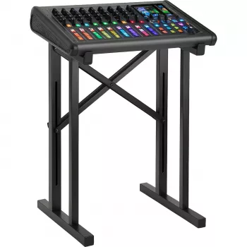 MOZOS KSX5 X-Type Keyboard Stand for Digital Piano, Synthesizer, Black