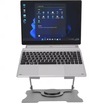 MOZOS N4-SV ergonomski stalak za prijenosno računalo, srebrni
