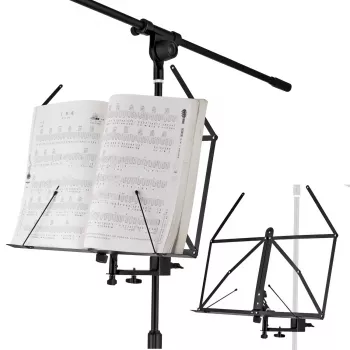 MOZOS MSH1 Sheet Music Holder for Microphone Stand