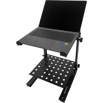 MOZOS LS8 metalni stalak za prijenosno računalo i mixer, crni