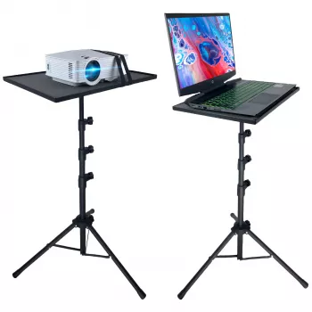 MOZOS PL2 univerzalni stativ za projektor, prijenosno računalo, tablet, crni, 70-120 cm, 10 kg